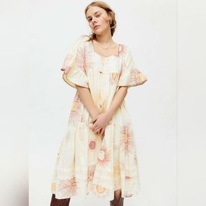 Urban Outfitters Total Eclipse Midi Dress